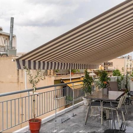 Artistic Apt In Vibrant Gazi With Large Terrace By Ghh Athén Kültér fotó